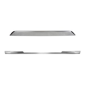 Honda CR-V Tailgate Handle Cover & Trim Set - Omac - Stainless Steel - Gloss Silver - 2017-2022